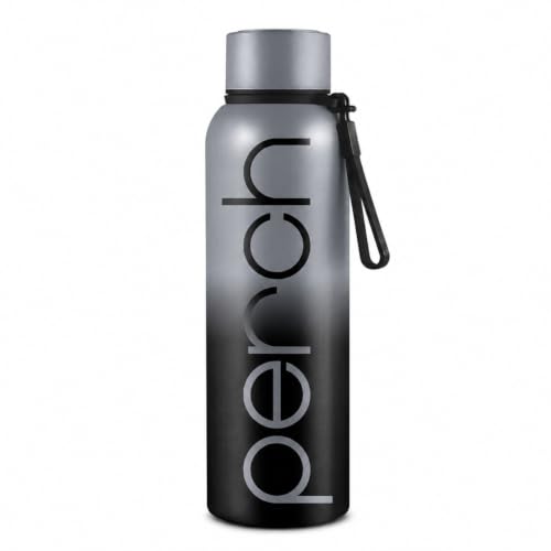 Image of Perch Zion Stainless Steel Water Bottle 720 ml | Hot & Cold Flask | ISI Certified | Vacuum Insulated | BPA Free | Leak Proof Lid | for Office, School, Gym, Home & Travel | Crafted in Pexpo Facilities