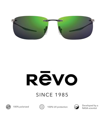 Revo Sunglasses Descend Z: Polarized Rimless Lens with Stainless Steel Arms2