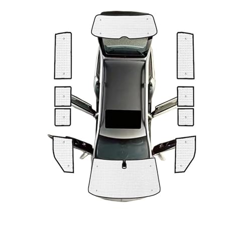 Couverture pare-soleil voiture VW T6 LWB protection sur mesure luxe