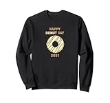 Happy Donut Day 2021 Gelbes Kostüm National Donut Sweatshirt