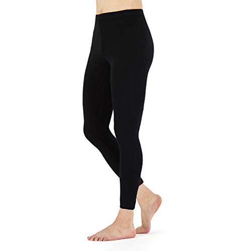 YOUCHAN Leggings mujer Mallas Pantalones Largos Deportivas Casuales para Dama-Negro-4XL