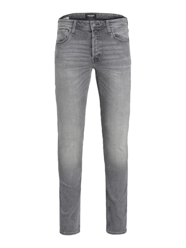 Image of Jack & Jones Men's Jjiglenn Jjoriginal Na 039 Noos Jeans, Grey Denim, 29W 32L UK