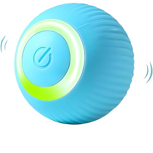 Bola Interativa Inteligente para Gatos e Cães Recarregável USB, M...