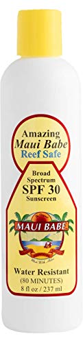 Maui Babe Reef Safe SPF 30 Sunscreen Lotion 8 oz