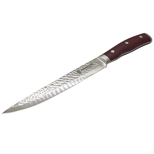 HISTORY - Forged in Fire - Stainless Steel Knives (3 Piece - Carving Knife, Fork, Sharpener)