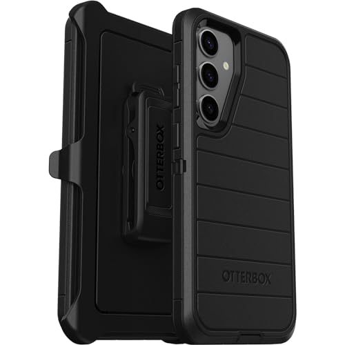 OtterBox Samsung Galaxy S24+ Plus Defender Series Pro Case - Black, Rugged & Durable, with Port Protection, Includes Holster Clip Kickstand - image 1