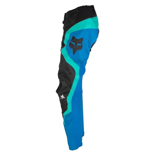 Fox Racing YOUTH 180 BALLAST MOTOCROSS PANT, BLACK/BLUE, 22