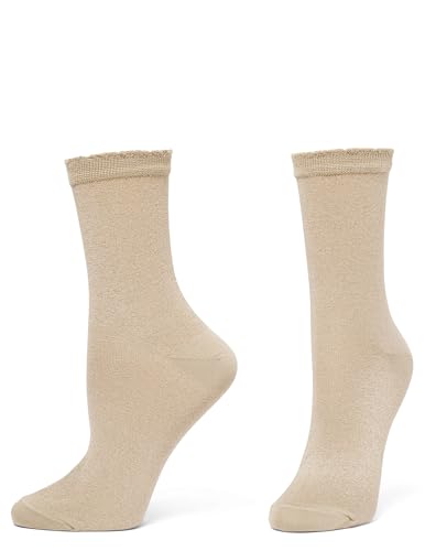Image of HUE womens Fashion Crew Sock Packs - Textured Dot Socks, Sequin Soft Rib Crew Sock, Shimmer Socks