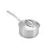 Cuisinart Chef's Classic Stainless Steel Mirror Finish Exterior 1 1/2-Quart Saucepan with Lid, Handle Is Wide And Easy To Grip