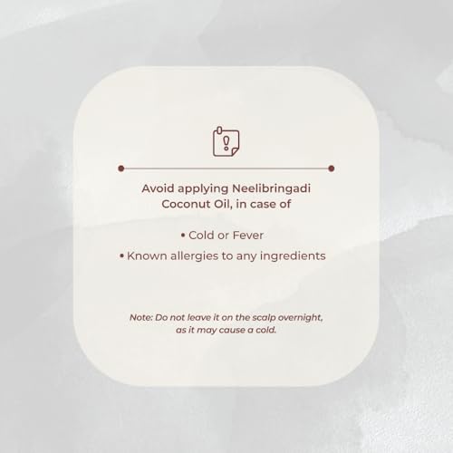 Image of Neelibringadi Coconut Oil 200 ml | Delays Premature Greying, Reduces Hair Fall & Boosts Shine | First & Only TESTED SAFE for Microbial Load | With Amla, Bhringaraj & Coconut Oil