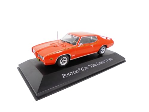 Modelo de auto a escala 1:43 compatible Pontiac GTO The Judge 1969 miniatura 1
