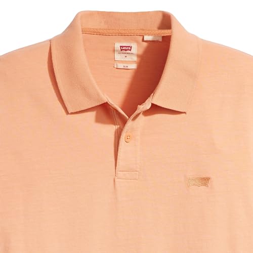 Levi's Herren Slim Housemark Polo Hemd,Peach Bloom,S – Ansicht 3