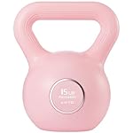 KHTO Kettlebells Fitness Exercise-Pink Strength Training Kettlebell Sets,Dumbbell Weights for Home Gym Equipment