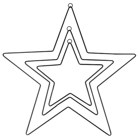 Iden mit Herz Metal Star Rings Set Cover