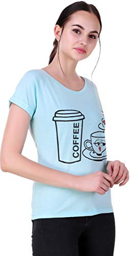 Image of NIVIK Printed Cotton T-Shirt for Women