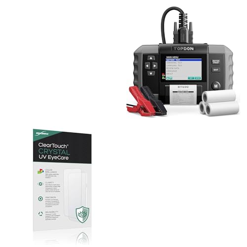 BoxWave Screen Protector Compatible With Topdon BT600 (3.5 in) - ClearTouch Crystal Anti-UV EyeCare (2-Pack), Filters out Harmful Blue Light Reduce Fatigue