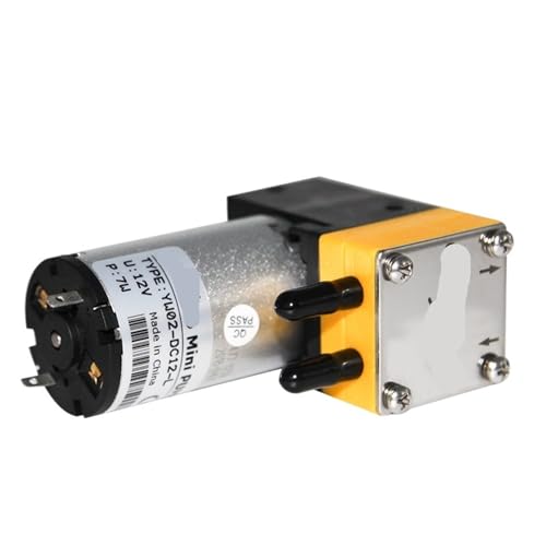 Bomba de agua de microdiafragma YW02-A-DCL de 12V y flujo de 320 ml/min para gas 2