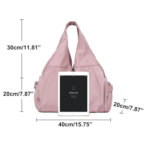 Tote Bag Waterproof Oxford Fabric Shoulder Bag with Lots of Pockets Large Capacity Suitable for Travel2