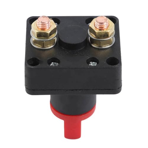 1 Set 100A Isolator Switch Disconnect Power Cut Off Kill Switch On Off Compatible with Car Boat Train RV Yacht Marine Auto Vehicle Models Universal Fit