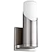 Oxygen Lighting Oxygen 3-567-124 Transitional LED Wall Sconce from Ellipse Collection in Pewter, Silver Finish, Satin Nickel