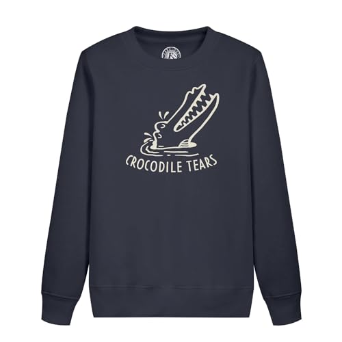 Sweatshirt enfant larmes de crocodile en coton pour fille et garçon
