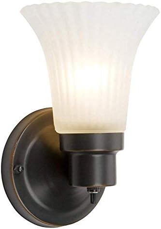 Design House 505115 1 Light Wall Light, Oil Rubbed Bronze , Oil-rubbed Bronze