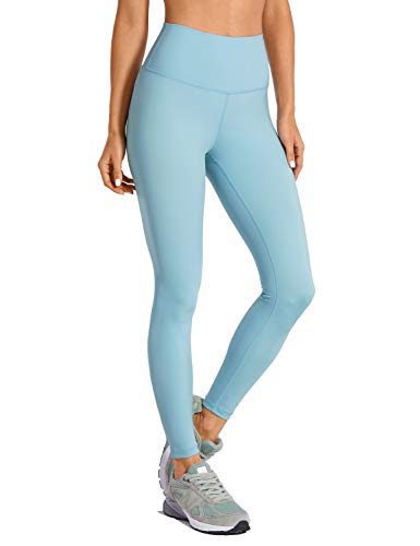 Image of CRZ YOGA Women's Hugged Feeling Compression Leggings 28 Inches - High Waist Workout Leggings