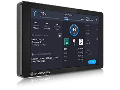 Rand Mcnally Tnd 750 7-Inch Gps Truck Navigator With Built-In Dash Cam, Easy-To-Read Display And Custom Truck Routing (Renewed) #TOP4