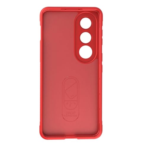 Image of Amazon Brand-Solimo Mobile Cover for OnePlus Nord CE4 5G | Full Camera Protection | Liquid Silicon Case | Flexible Bumper Case for OnePlus Nord CE4 5G (Red)