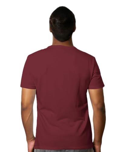 Image of DRIP Men's Solid Cotton Round Neck Half Sleeve T-Shirt