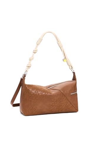 Desigual sac à épaule bandoulière Sierra Shoulder Bag Camel brun