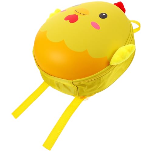 TEHAUX Mochila infantil con diseño premium de de huevo de pollo y dibujos animados, material EVA con diseño compacto, cremallera aleatoria, para en escuela y guardería, Varios estilos
