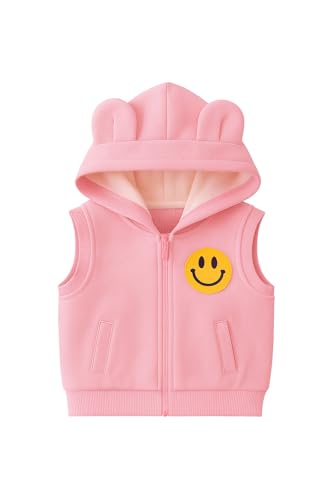 Image of Bold N Elegant Kids Polyester Printed 3d Happy Smile Face Cartoon Winter Warm Hoodied Jacket Sweatshirt and Pajamas 3 Pc Layering Party Clothing Set
