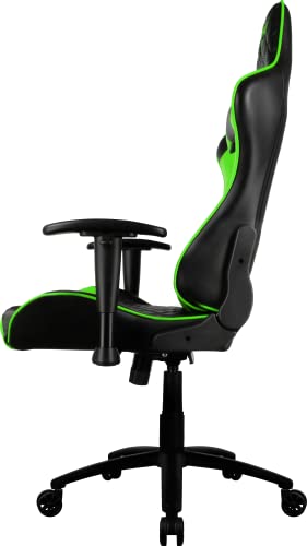 Cadeira Gamer Profissional TGC12 Preta/Verde ThunderX3. glide