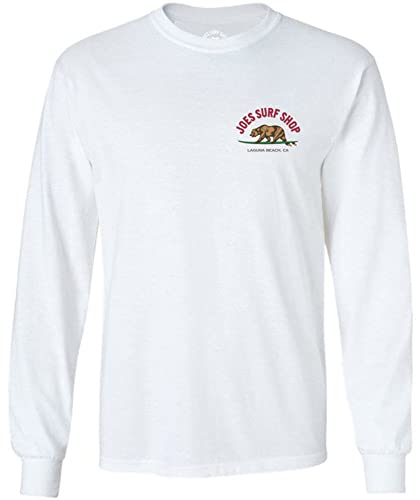 Joe's Surf Shop Men's Graphic Long Sleeve Cotton Tees in Regular Big & Tall2