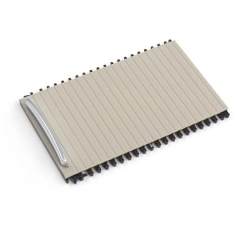 Boîte de rangement avant Peugeot 408 avec store enrouleur de console beige robuste
