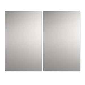 bremermann 2er Edelstahl Herdabdeckplatte 2in1