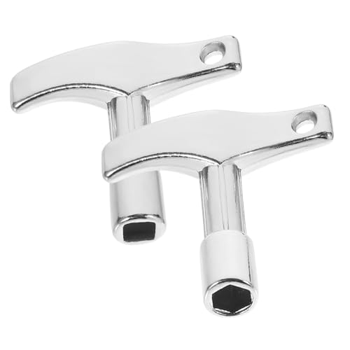 Abaodam Drum Tuning Keys 2pcs Metal Drum Keys Tuning Tools Locking Tuners for Accessories