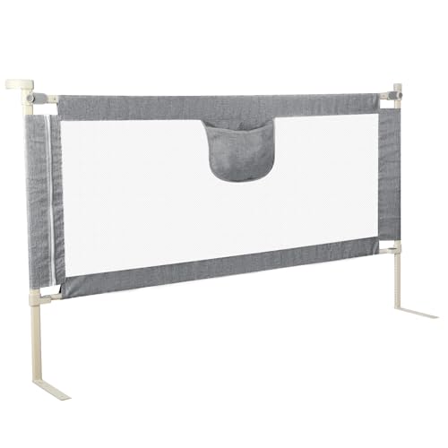 Barrière de Lit pour Bébé/Enfant, Protection Lit Enfant-Barrière Protection Lit Antichute-Grand Rails de lit pour Tout Petits pour Matelas Jumeaux, Double,...