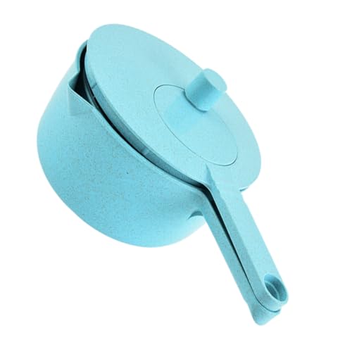 BRIGHTFUFU Kitchen Vegetable Hand Crank Salad Strainer Manual Fruit Draining Basket Dishwasher Safe for Fast Drying Random Color