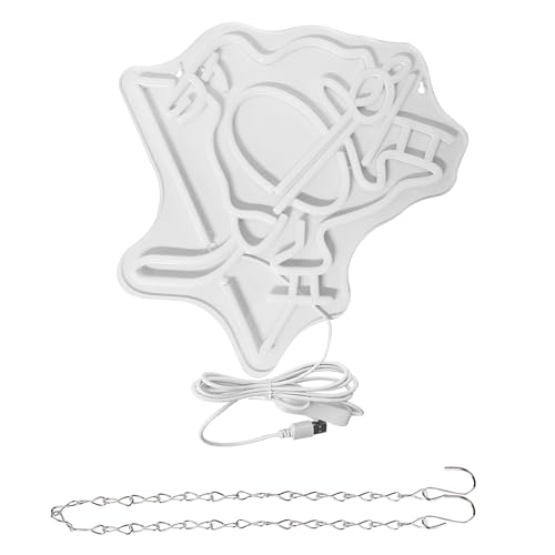 Image of Ice Hockey Neon Sign,Hockey Team Logo Light,Ice Hockey Neon Light Sign,Sports Decor,Hockey Light,Hockey Club Decor,Gifts for Boys,Ice Hockey Fans,Size 13.4 * 13.4 inches(FMXD144)