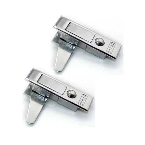 Serrure à bouton-poussoir anti-vibration pour armoire électrique