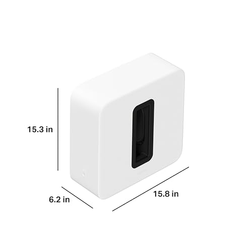 Image of Sonos Sub 4 - Wireless Subwoofer - White