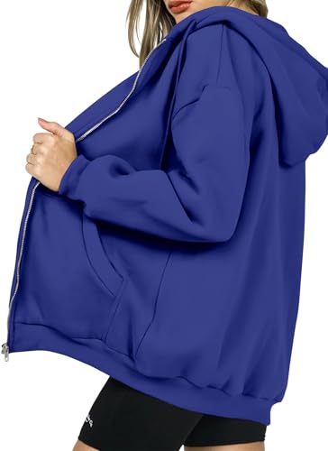 Image of PRETTYGARDEN Women's Fall Zip Up Hoodies Sweatshirts