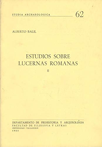 Portada de Estudios Sobre Lucernas Romanas Ii