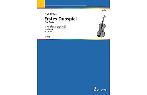Schott First Duets for Two Violins (Performance Score) Schott Series Softcover