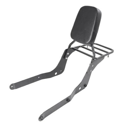 Porte-bagages moto et dossier passager en acier chromé pour Shadow VT750C Aero 2004-2012