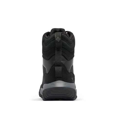 Columbia Women's Burnsider Omni-Heat Infinity Waterproof Hiking Boot, Black/City Grey, 9