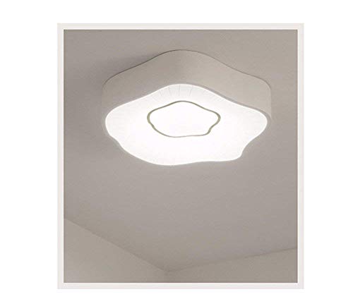 Plafonnier LED moderne GZZ blanc 60x62cm pour grand éclairage intérieur de maison au design épuré