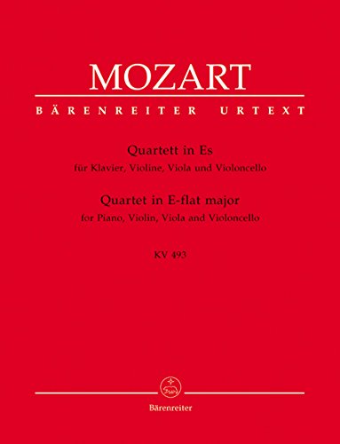 Image of Wolfgang Amadeus Mozart: Piano Quartet No.2 In E-Flat KV493: Chamber Ensemble:
